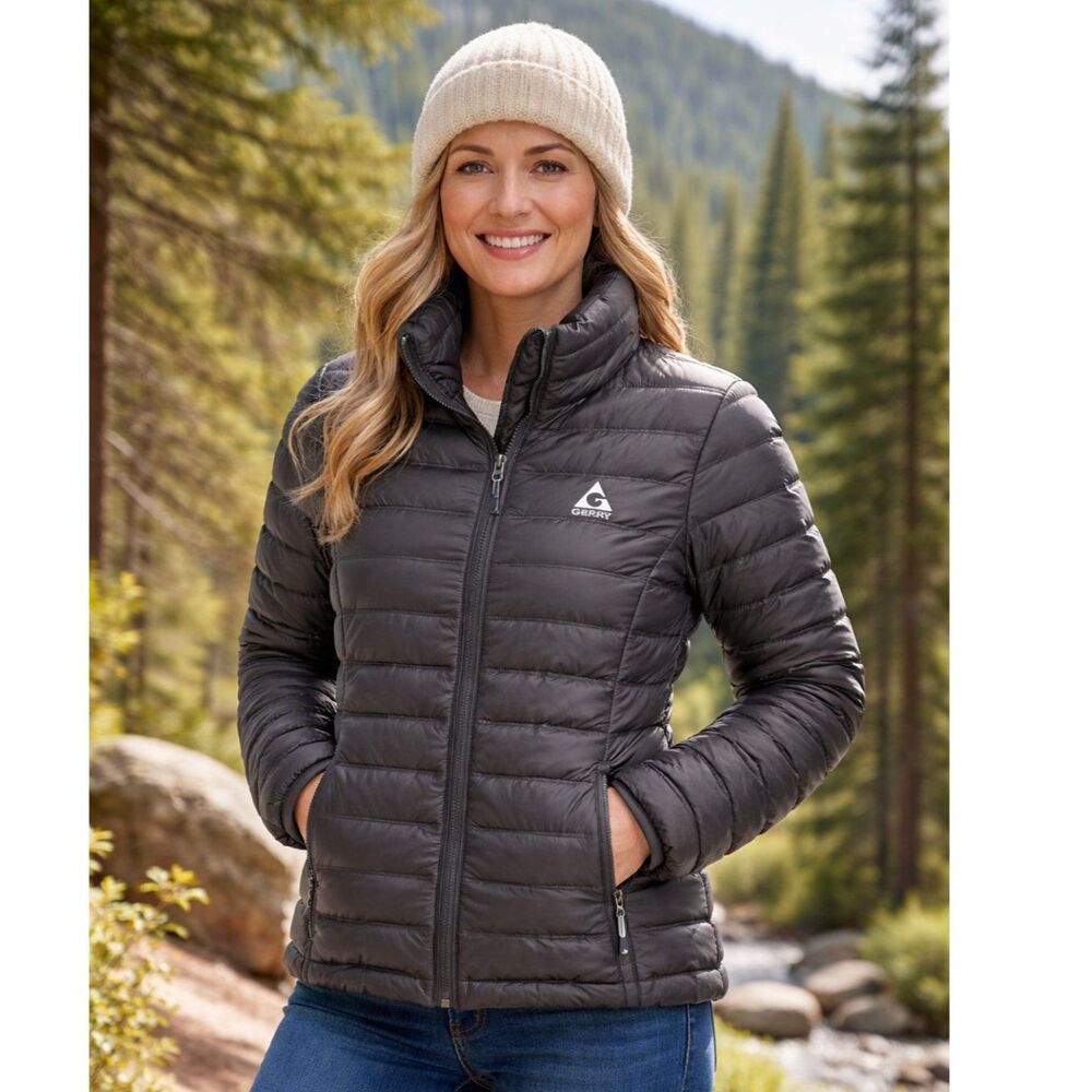 Gerry Women's Black Puffer Jacket - Size Small